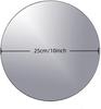 1pc Acrylic Round Mirrors for Tables Centerpieces Circle Mirrors Candle Plates for Wall Wedding Table Centerpieces
