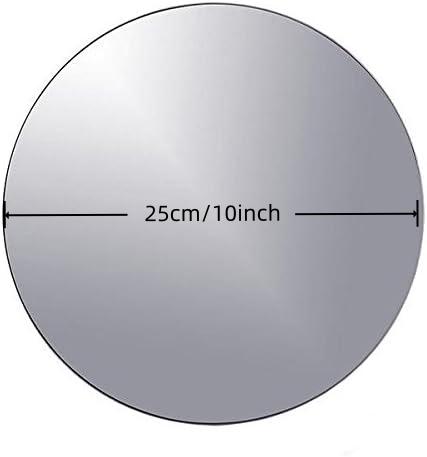 1pc Acrylic Round Mirrors for Tables Centerpieces Circle Mirrors Candle Plates for Wall Wedding Table Centerpieces