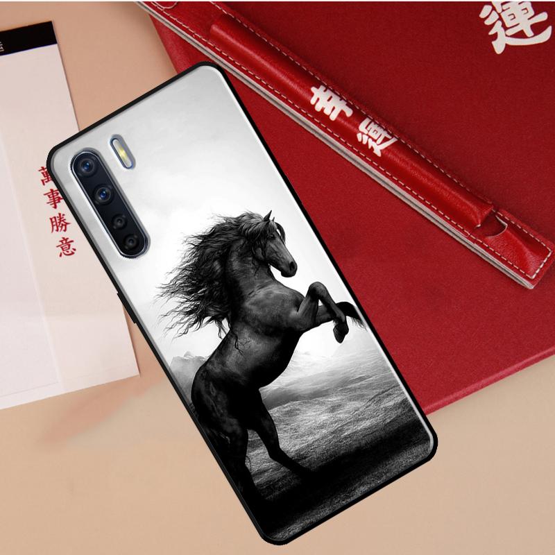 Доминирующий Крутой Чехол-Лошадь Для Oppo A94 A18 A74 A57 A17 A77 A38 A58 A78 A98 A54 A80 A60 A40 A96 A76 A16 A15 A5 Pro