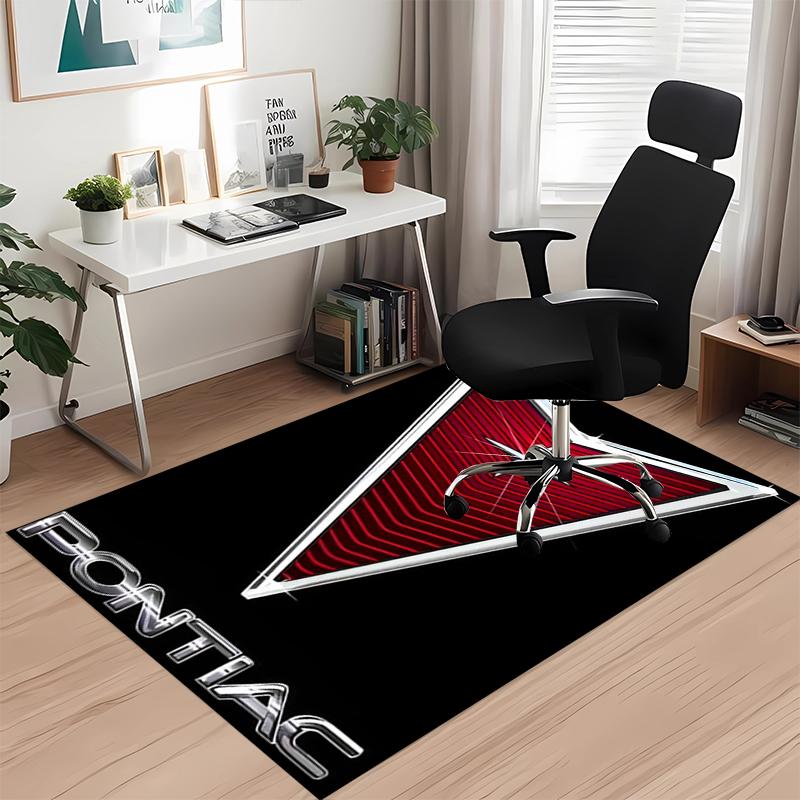 Pontiac Printed Carpetrugfor Office Chair Living Room Bedroom Kitchen Room Decor Gifts