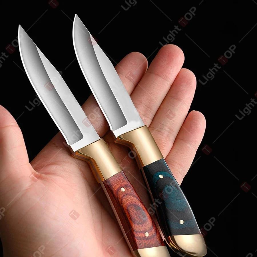 WXCOO Кованый нож для мяса из нержавеющей стали с ножнами, топорик для мяса, многофункциональный кухонный нож для барбекю, мясника, для баранины, говядины, барбекю