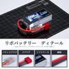 Zeee 7,4 В 50C 2200 мАч 2S Короткая LiPo батарея с разъемом T для RC-машин, грузовиков, вертолетов, FPV-дронов и многого другого (2-Pack)