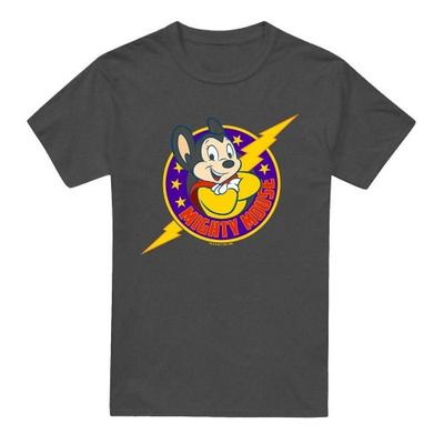 Mighty Mouse Унисекс Взрослая Футболка Могучий Герой