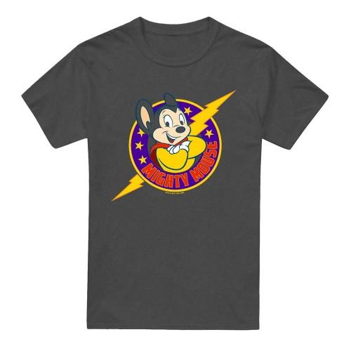 Mighty Mouse Унисекс Взрослая Футболка Могучий Герой