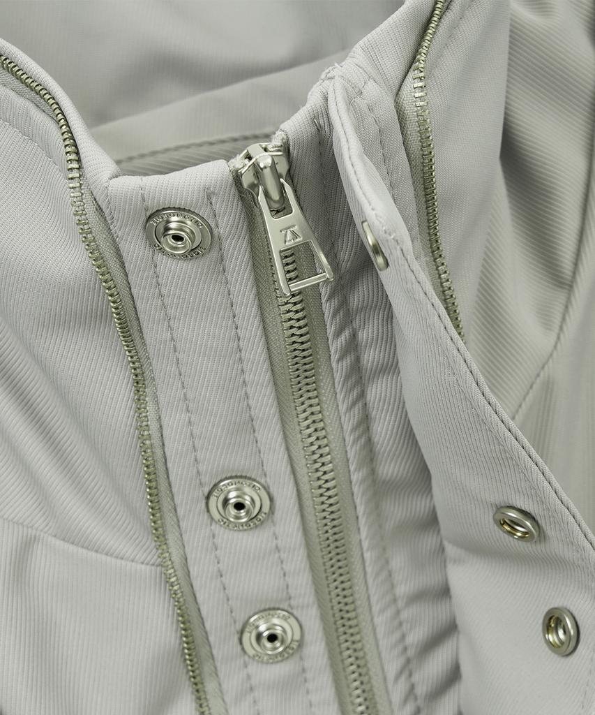 Ziosongzio Dual Neck Dolman Jumper Light Grey Zi2Jp202Lg