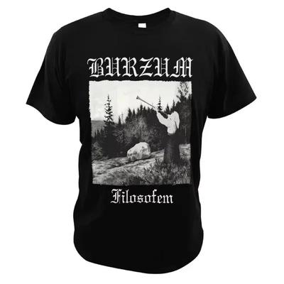 Футболка Burzum Varg Vikernes, черная металлическая футболка Dungeon Synthneofolk Fans, удобные летние хлопковые классические топы с круглым вырезом, размер ЕС