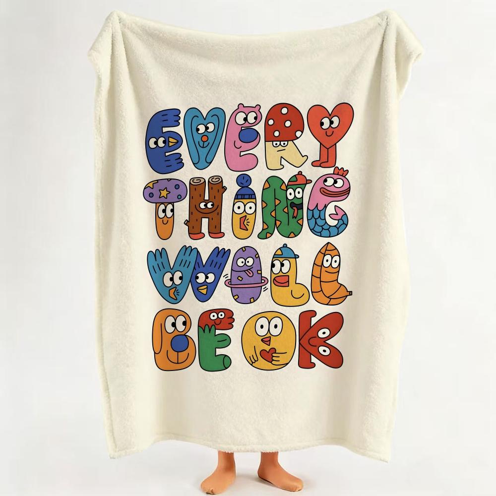 Illustrator N Nina D Dzyvulska Throw Flannel Throw Blanket Suitable for Sofa Living Room Bedroom