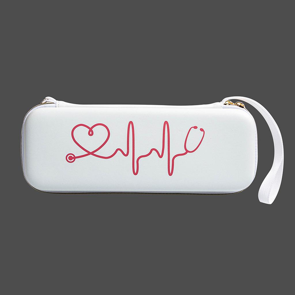 Сумка для хранения стетоскопа из твердого материала EVA, чехол для переноски инструментов для ухода за больными, дорожные и медицинские органайзеры с застежками-молниями