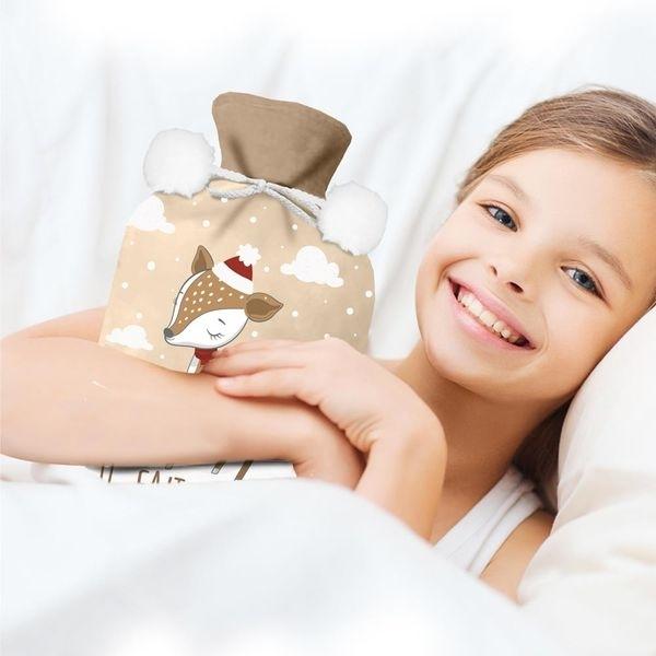 Плюшевая грелка для оленей Мягкая и мягкая спина Шея Боль в плече