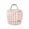 Круглая сумка-тоут Rootote Small, изготовлена из переработанного хлопка, SN Deli Merci-D 1015 (06 Розовый)