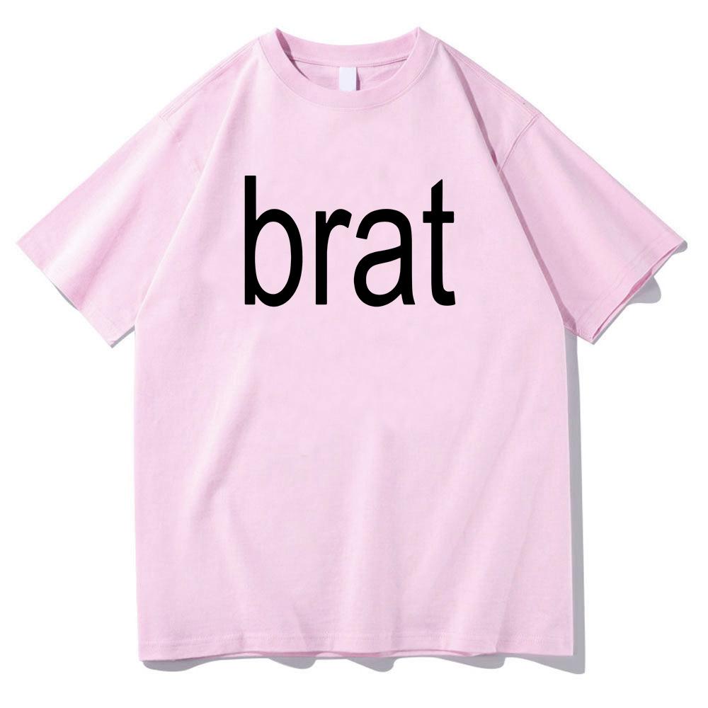 Brat Album 2024 Tour T-shirt Charli XCX with Special Guest Shygirl Tee-shirt Casual Cotton High Quality Women Tshirt Unisex Tees