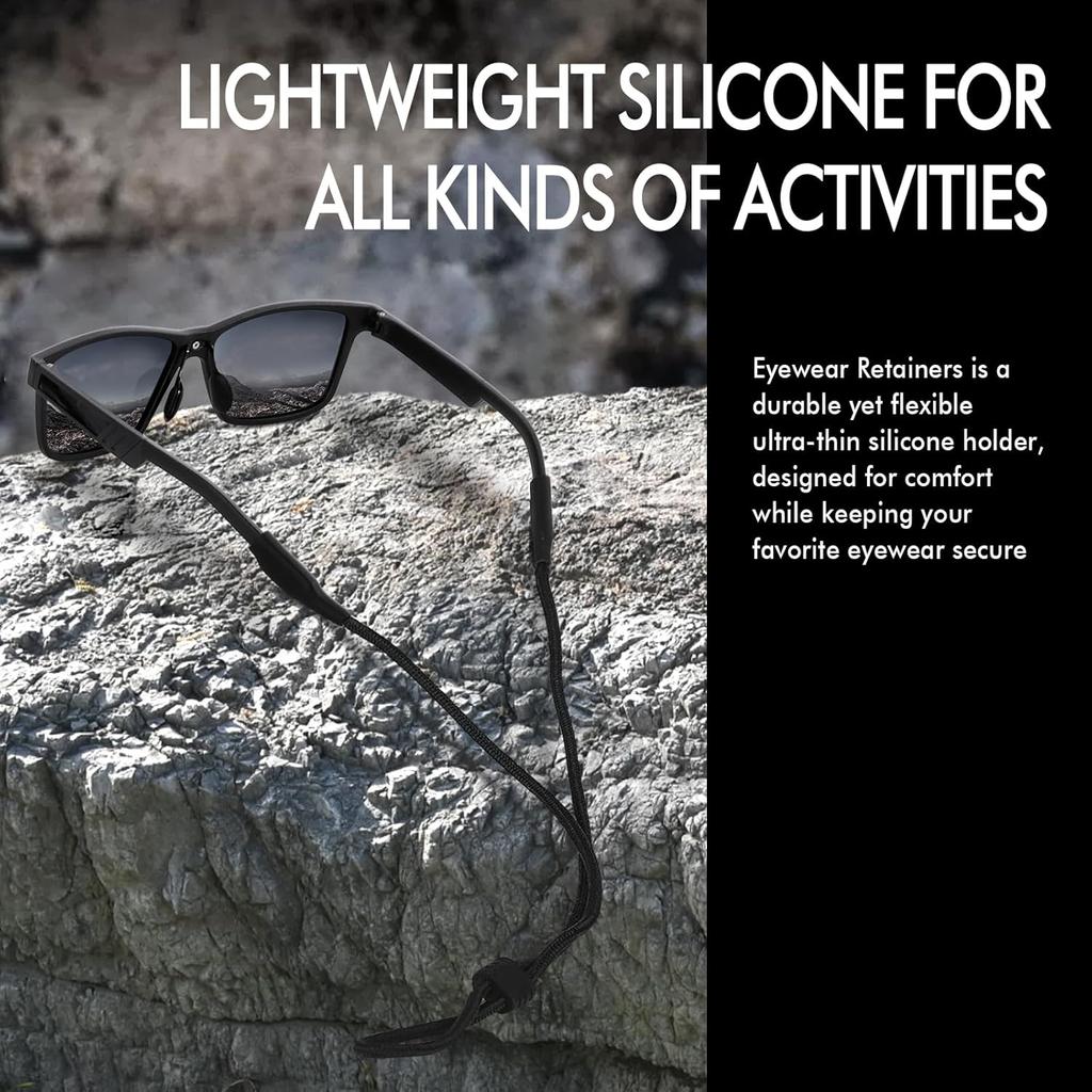 Ремешок для держателя очков - Ремешки для солнцезащитных очков Шнуры для мужчин и женщин - Держатели для очков на шее Шнурок Фиксатор для шнурка