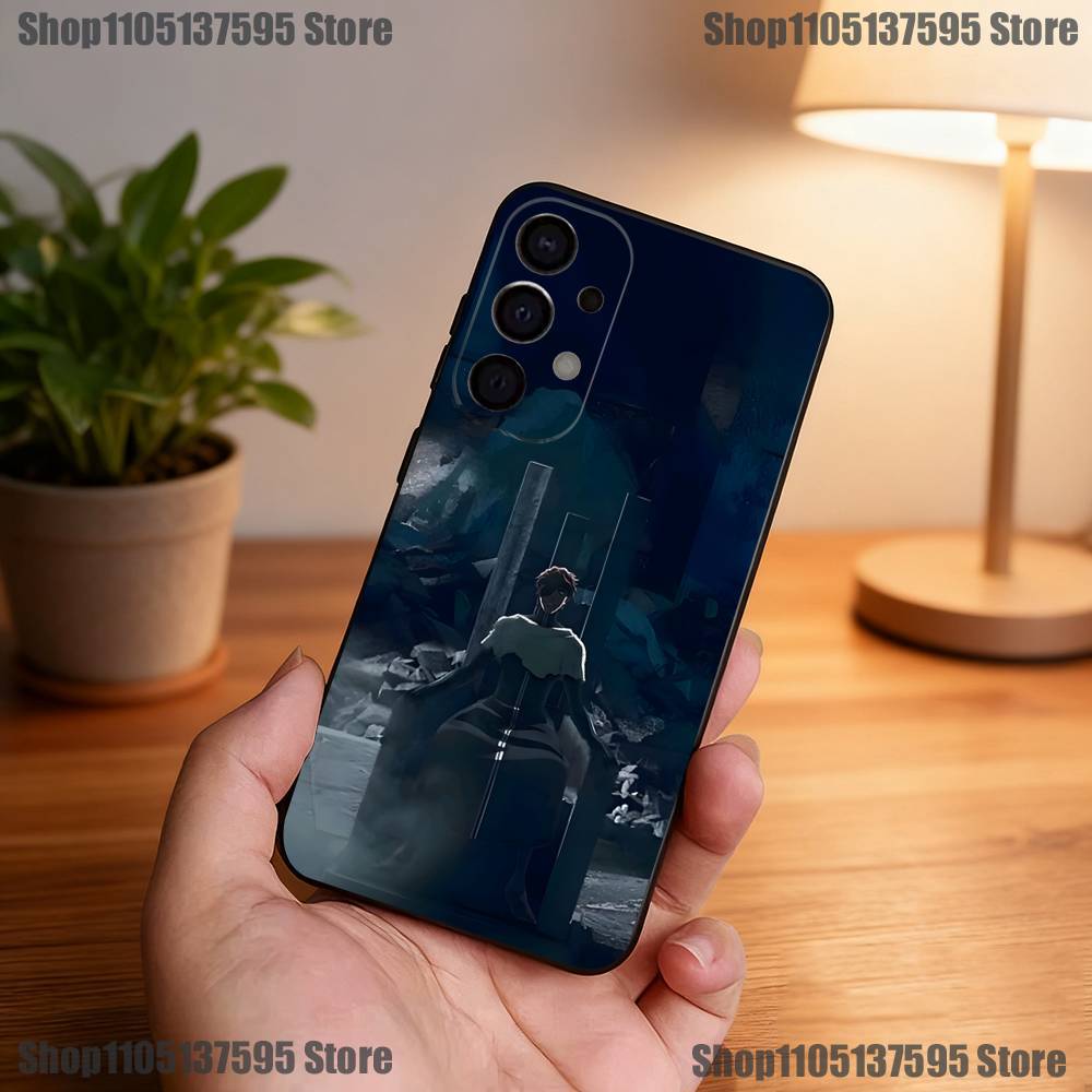 Горячий А-Айзен С-Соуске Аниме Чехол для Телефона Для Samsung S25,S24,S21,S22,S23,S30,Ultra,S20,Plus,Fe,Lite,5G Черный Чехол