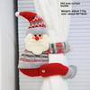 Santa Claus Christmas Curtain Tieback Plush Curtain Strap New Curtain Holders  Home Decor