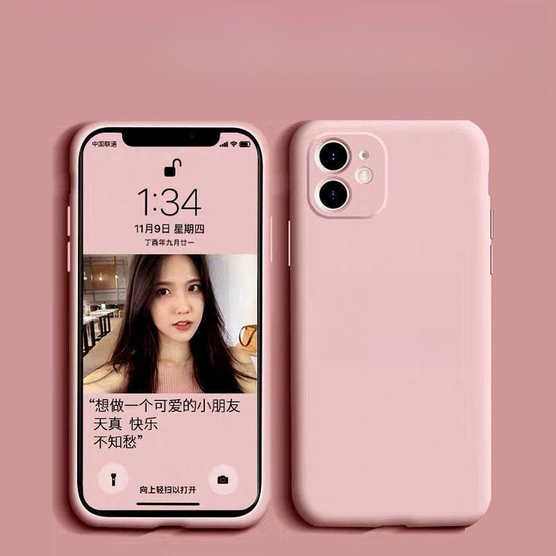 Подходит для Apple 15PROMAX Phone Case, XS Liquid Silicone 13 Полное покрытие 12 Защитный чехол от падения для iPhone11 14