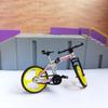 Складная модель горного велосипеда с вращающимися колесами, мини-велосипед с пальцами, развивающая игрушка, украшение для рабочего стола, подарок для маленьких мальчиков и девочек