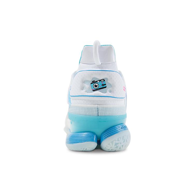 Li Ning Speed 7 Premium PE Износостойкие Дышащие Низкие Баскетбольные Кроссовки Мужские Белый Синий Розовый ABAR017-C