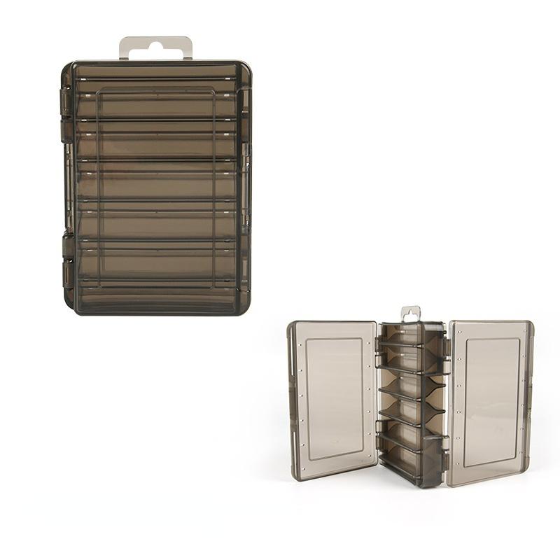 Рыболовная коробка с 12 отделениями, портативная двухсторонняя приманка для улицы, многофункциональная высококачественная коробка для рыболовных инструментов