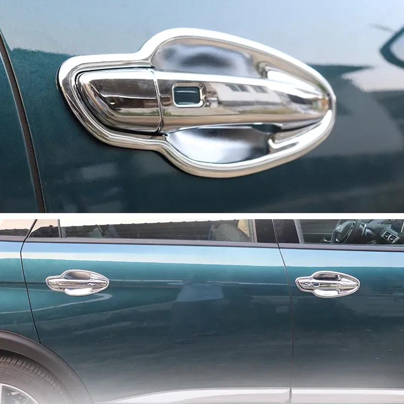Car Door Handle Door Bowl Protector Cover For Peugeot 3008 GT 2017 2018 3008GT MK2 Hybrid Accessories