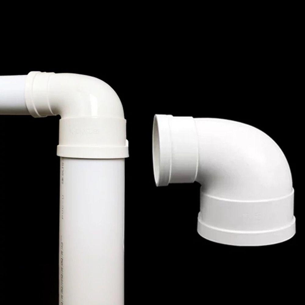 New PVC Pipe Reducing Elbow 2 Way White Pipe Fitting Corner Pipe Fitting Reducing Joint Pipe DIY Frame