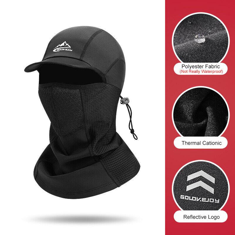 Ветрозащитная лыжная Балаклава, маска для лица, фуражка, зимняя термовелосипедная шапка, головной убор