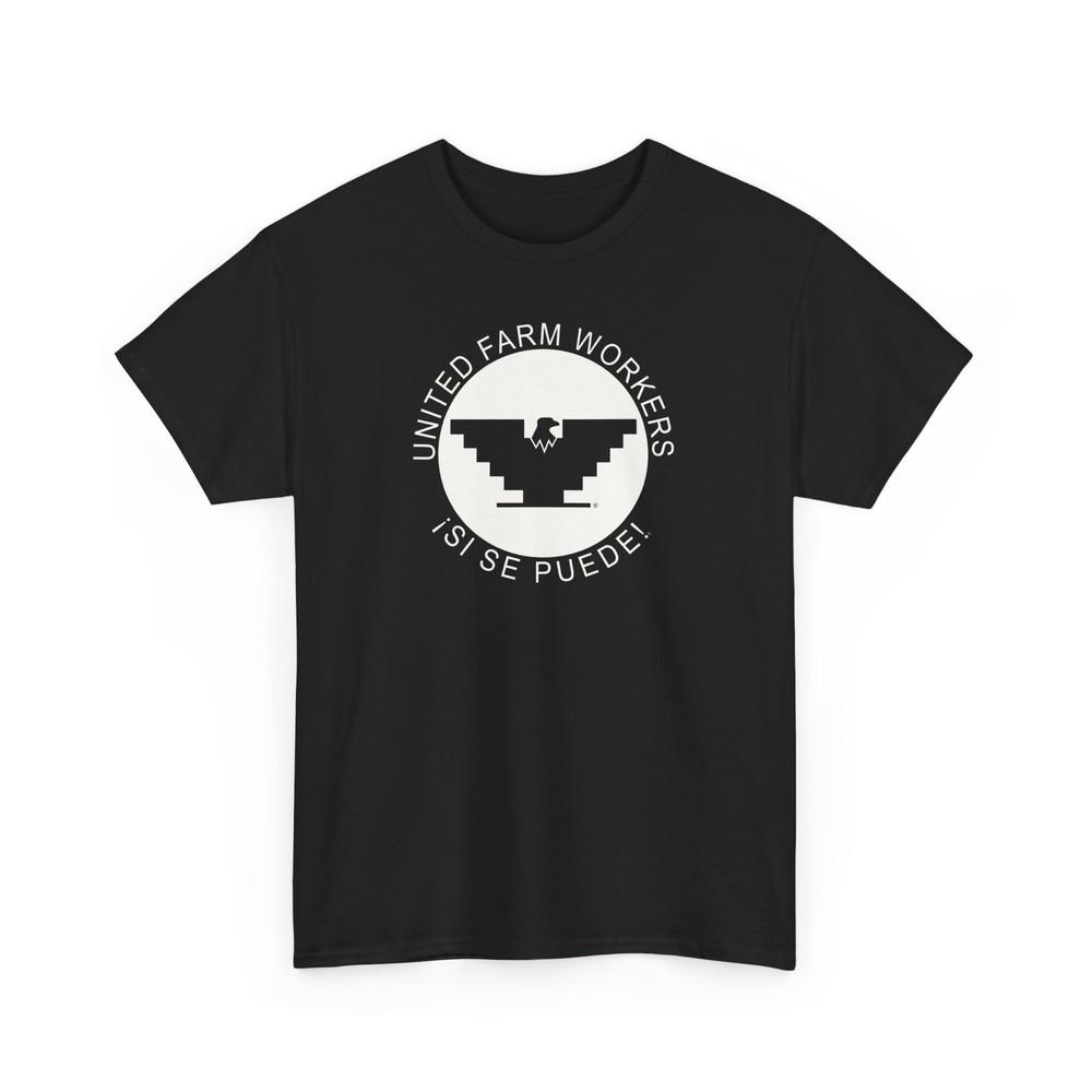 Винтажная футболка Gildan из 100% хлопка, вдохновленная United Farm Workers of America, унисекс