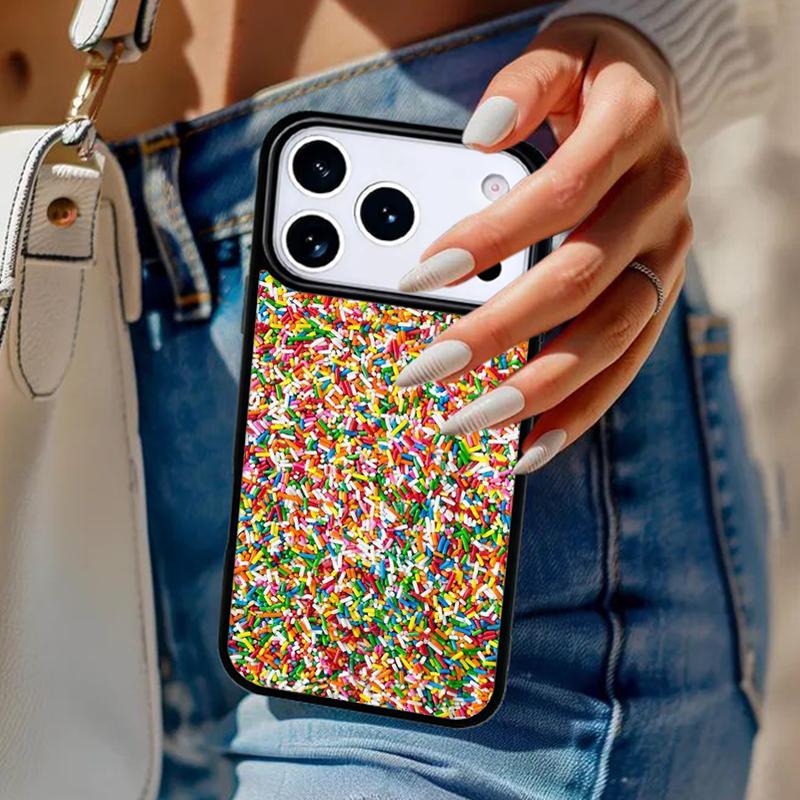 Эстетичный чехол для телефона с пятнышками и брызгами Для iPhone 17 Air 14 15 13 12 Max Чехол Для Apple 16e 11 Pro Max Plus Coque