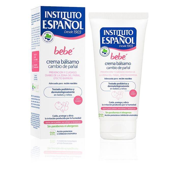 Crème pour Bébé - INSTITUTO ESPAÑOL - BILAMO PANAL - 150ml - Hypoallergénique - Unisexe