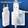 4 In 1 EU Electrical Socket 180 Degree Rotation Socket Adapter Protable Plug Adapter