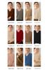 Women's Loose V-neck Cashmere Knit Sweater - Versatile Long Sleeve Pullover for Spring and Autumn