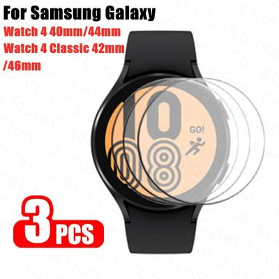 3 шт. пленка из закаленного стекла для Samsung Galaxy Watch 6 Pro 45 мм Galaxy Watch 6 Classic 43 мм 47 мм HD прозрачная полноэкранная защитная пленка