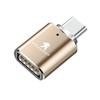 Type-C To USB Adapter OTG Connector Car Accessories For Peugeot 5008 508 408 4008 308 3008 208 2008 Landtrek Rifter e-Expert f3
