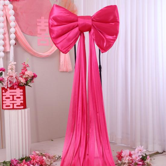 Очень большой бант Большие бархатные рождественские банты Верхушка для елки Праздничное украшение Бант Декор для вечеринки для помещений и улицы Многоразовый