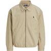 Polo Oversized Cotton Jacket Men Jackets Khaki MNPOOTW16021662