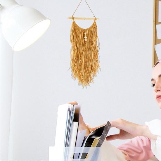 Creative Bohemian Pendant Beautifully Attractive Decorative Elegant Raffia Living Room