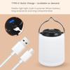 Водонепроницаемый походный фонарь для улицы, перезаряжаемый через USB, портативная лампа-фонарь для вечеринки, подвесной фонарь, декоративный для сада