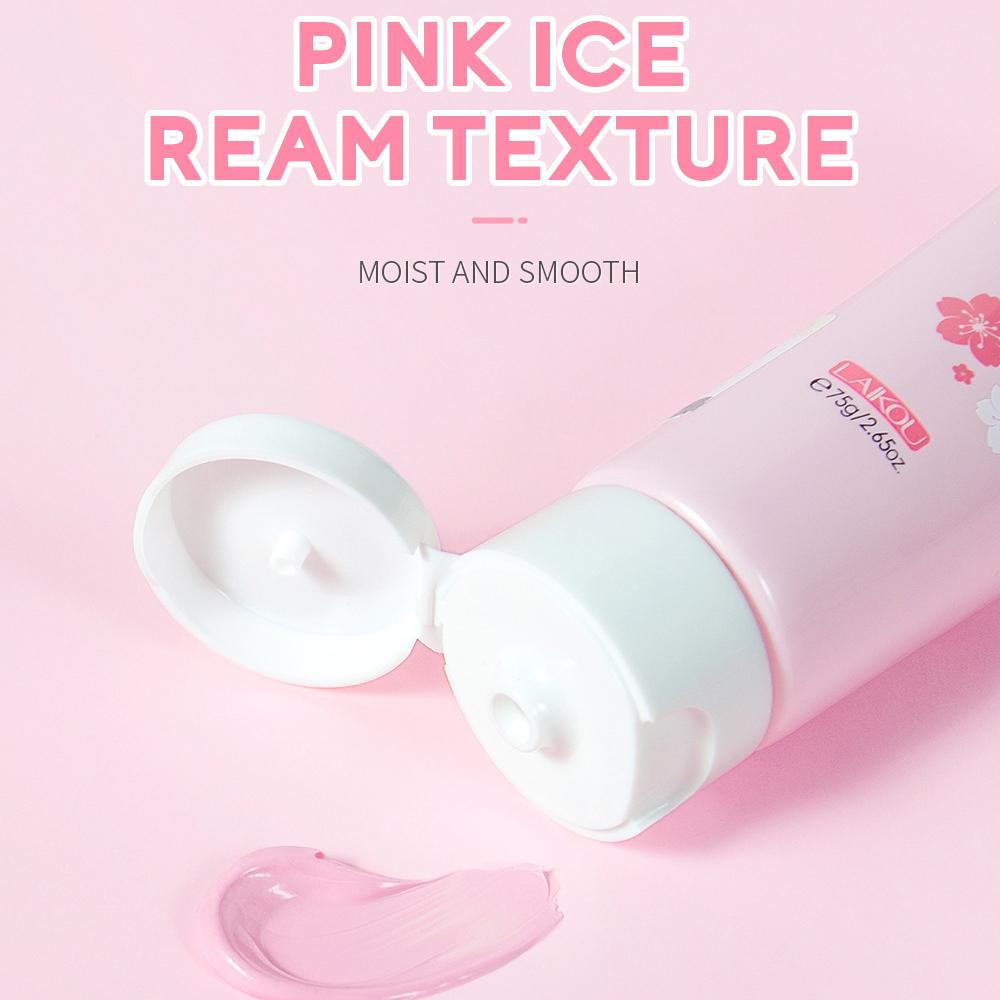 LAIKOU Маска с вишневым цветом, 75 г. Грязевая маска мазкового типа для очистки пор. Уход за кожей. Увлажнение и увлажнение.