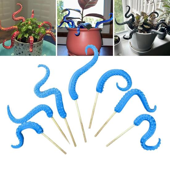 7 Pcs Planter Insert Octopus Tentacles Resin Octopus Tentacles Flower Pot Decoration