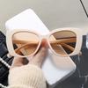 Cat Eyed Sun Glasses Female Retro Fashion Street Photo Decorative Sunglasses