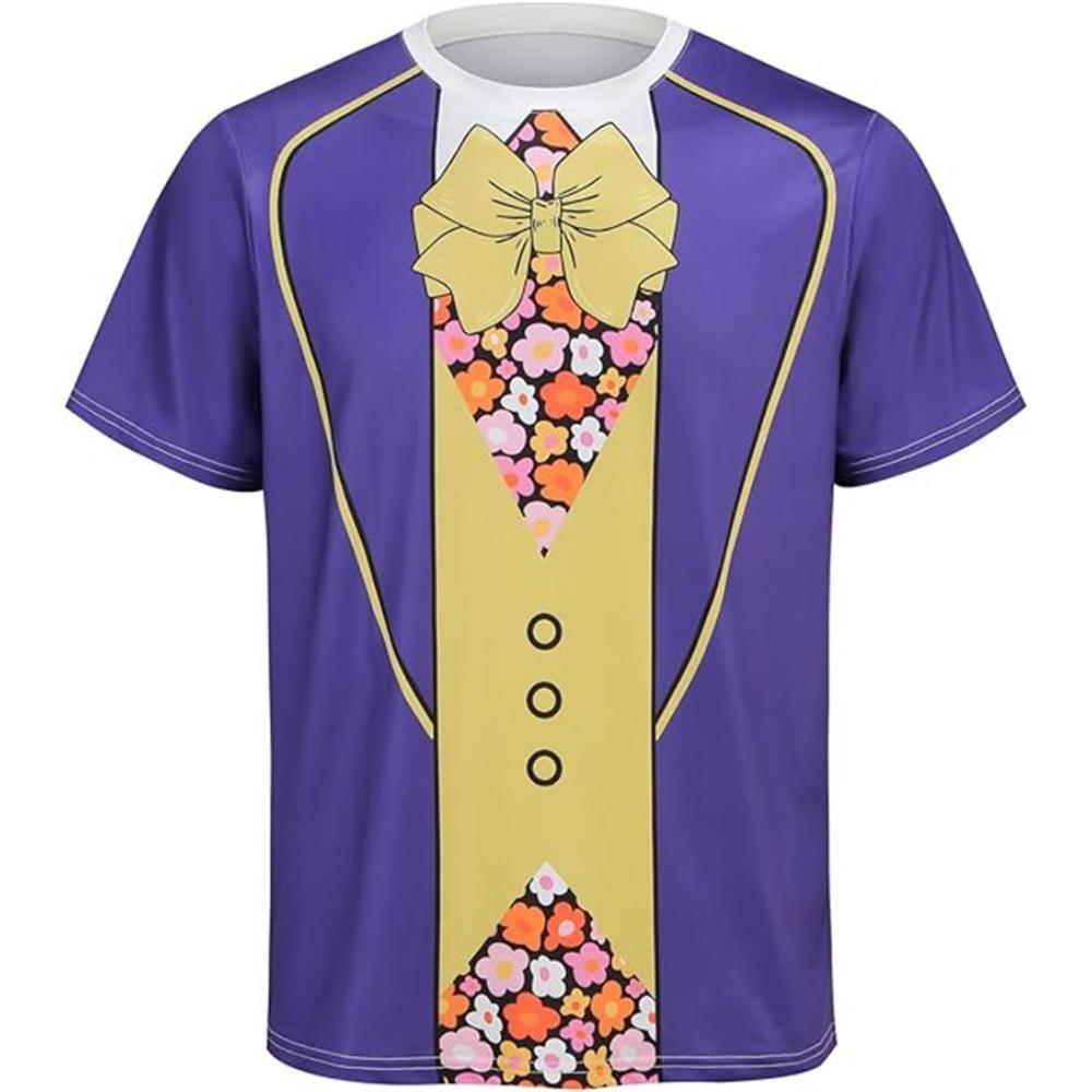 Футболки с 3D-принтом 'Ласточкин хвост' для детей, летние футболки для мальчиков с коротким рукавом, топ, одежда для праздничной вечеринки, косплея, футболка для девочек