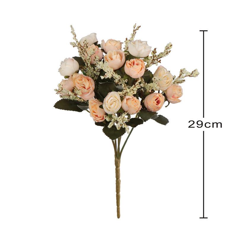 Fabric Rose Flower For Living Room Outdoor Wedding Event Decoration Fashion