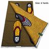 Cotton African Wax Fabric Wax Printed African Cotton Fabric New Ankara Fabric  For Sewing