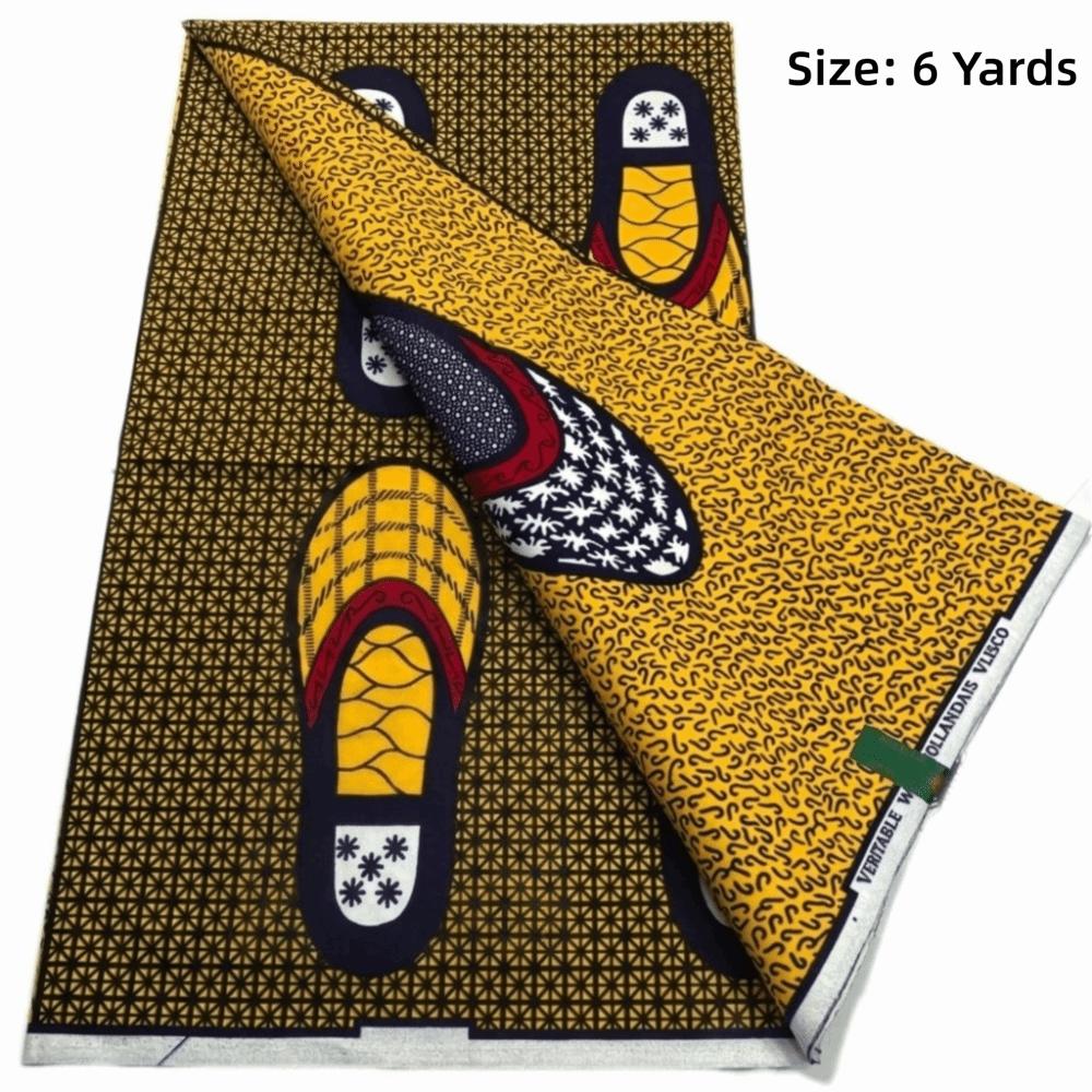 Cotton African Wax Fabric Wax Printed African Cotton Fabric New Ankara Fabric For Sewing