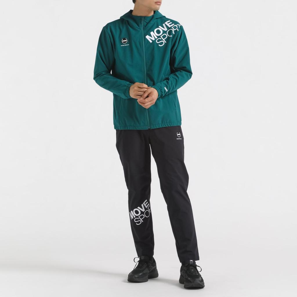 DESCENTE AIRY TRANSFER Брюки зауженного кроя из спанлайка с аутентичным логотипом