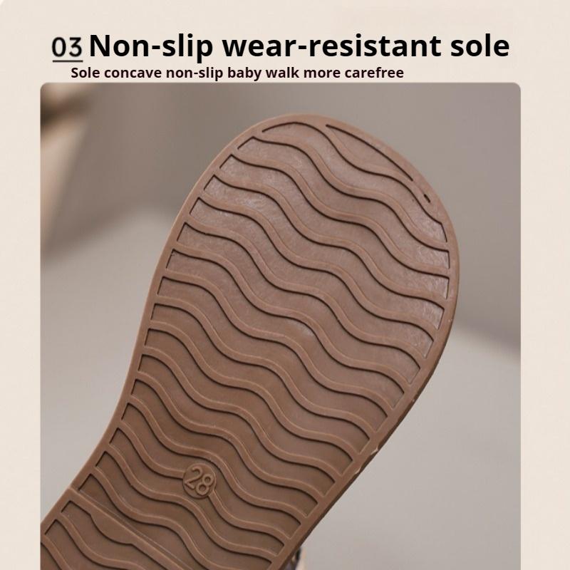 Весенние туфли для девочек из кожи в британском стиле на липучках Модные туфли для принцесс