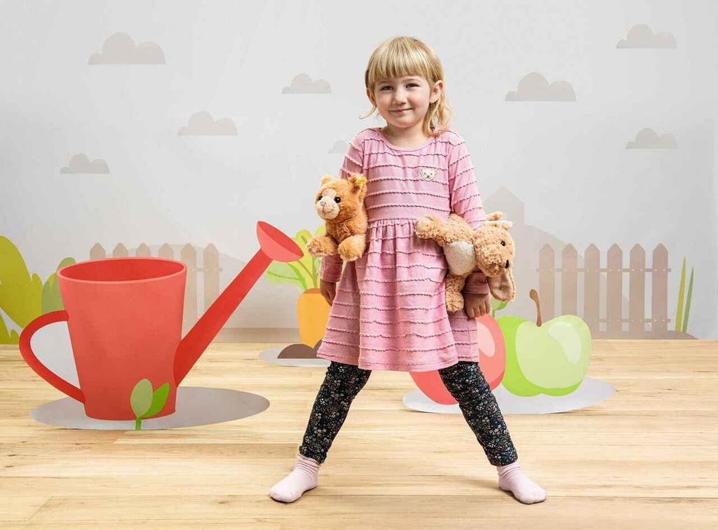 Steiff Друзья для объятий Золотистый ретривер-пудель Берно, 26 см, 099175