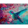 5d DIY Diamond Painting Cross Stitch Animal Hummingbird Diamond Embroidery Mosaic Full Round Drill Home Decor Arts