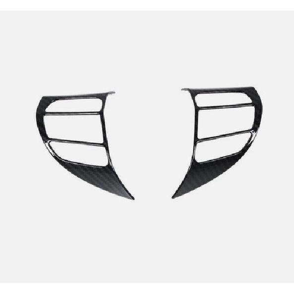 For Hyundai KONA Encino 2018-22 ABS Carbon Fiber Steering Wheel Decor Cover Trim