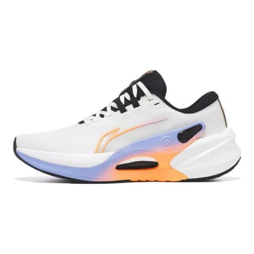 Li Ning Furious Rider 7.0 V2 Амортизация Устойчивость к истиранию Легкие Низкие Беговые кроссовки Мужские Белый ARZT007-1