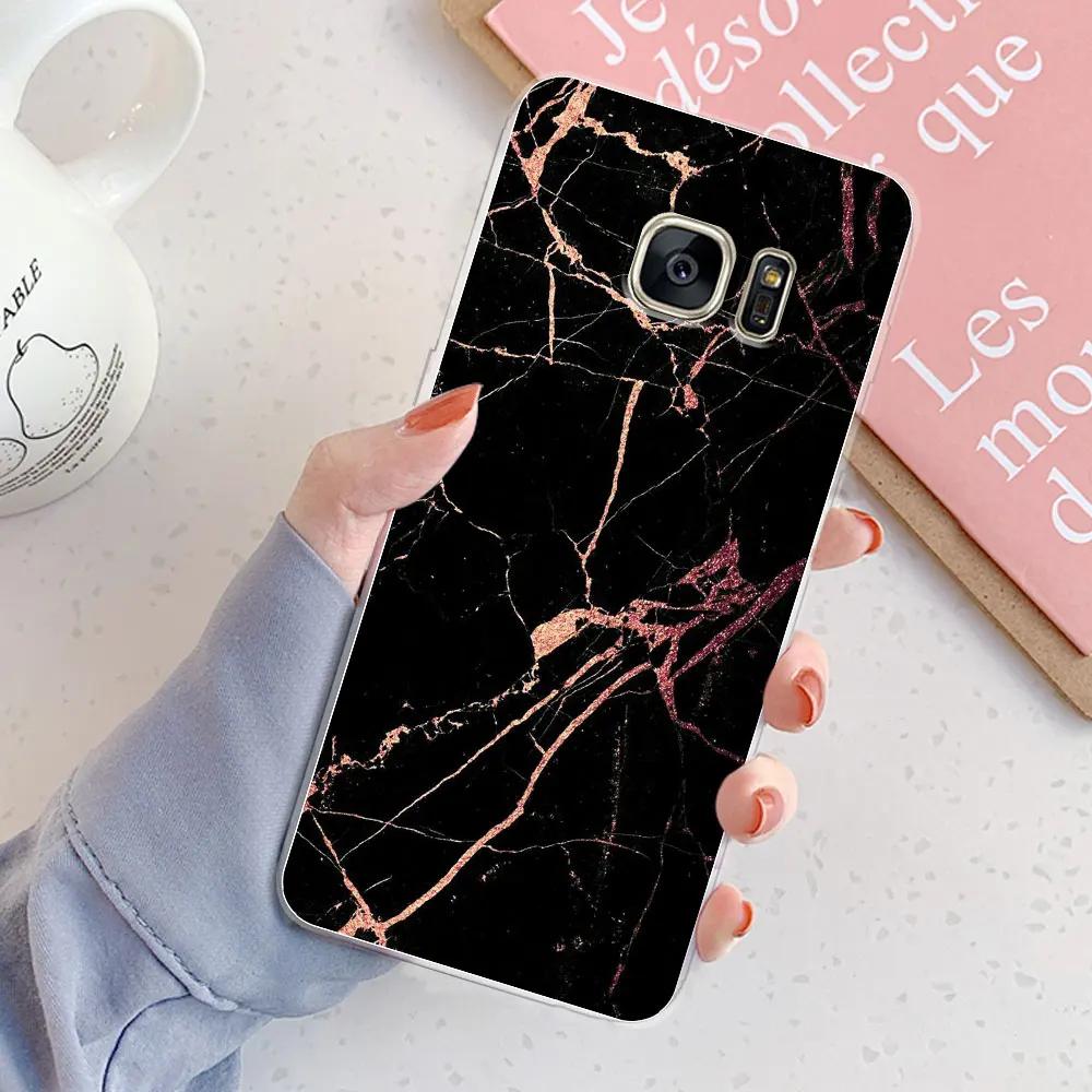 For Samsung Galaxy S7 Edge Case Galaxy S7 Shockproof Back Phone Cases For Samsung Galaxy s7 S 7 Edge Cute Silicone Clear Bumper